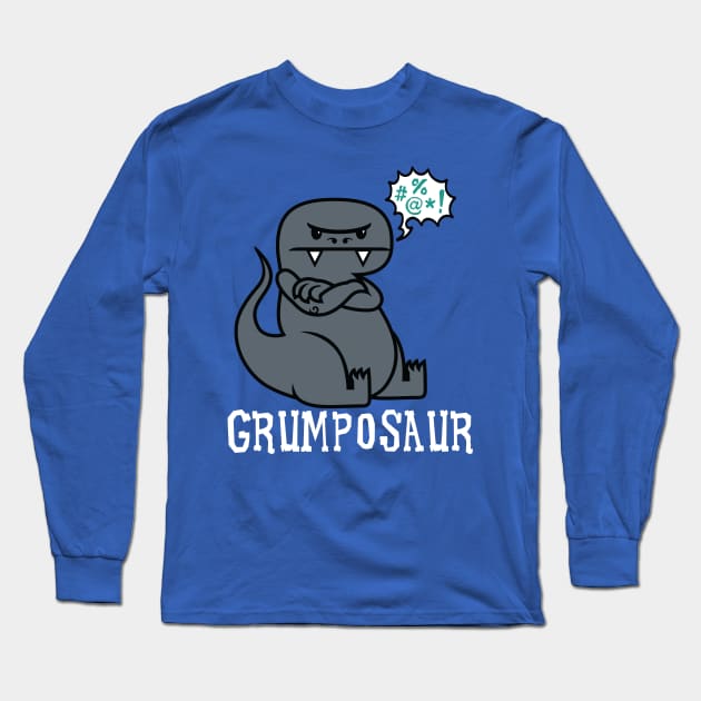 Gumposaur Long Sleeve T-Shirt by toddgoldmanart